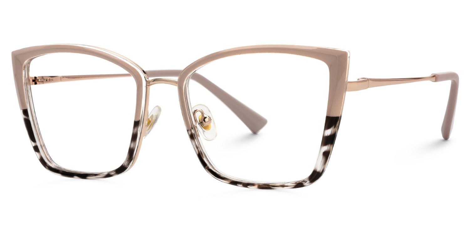 Mariie Zweifarbig Schmetterling Brille1