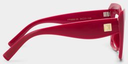 Alberta Rot Cat eye  Brille3