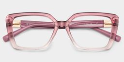 Emery Rosa Quadratisch Brille3