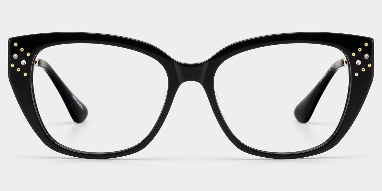 Alma Schwarz Schmetterling Brille2