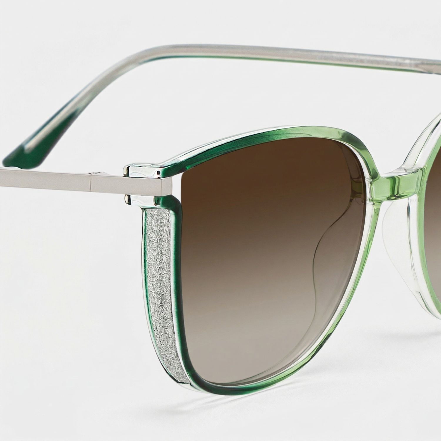 Walden Square Hellgrün Sonnenbrille mit Sehstärke | ZEELOOL4