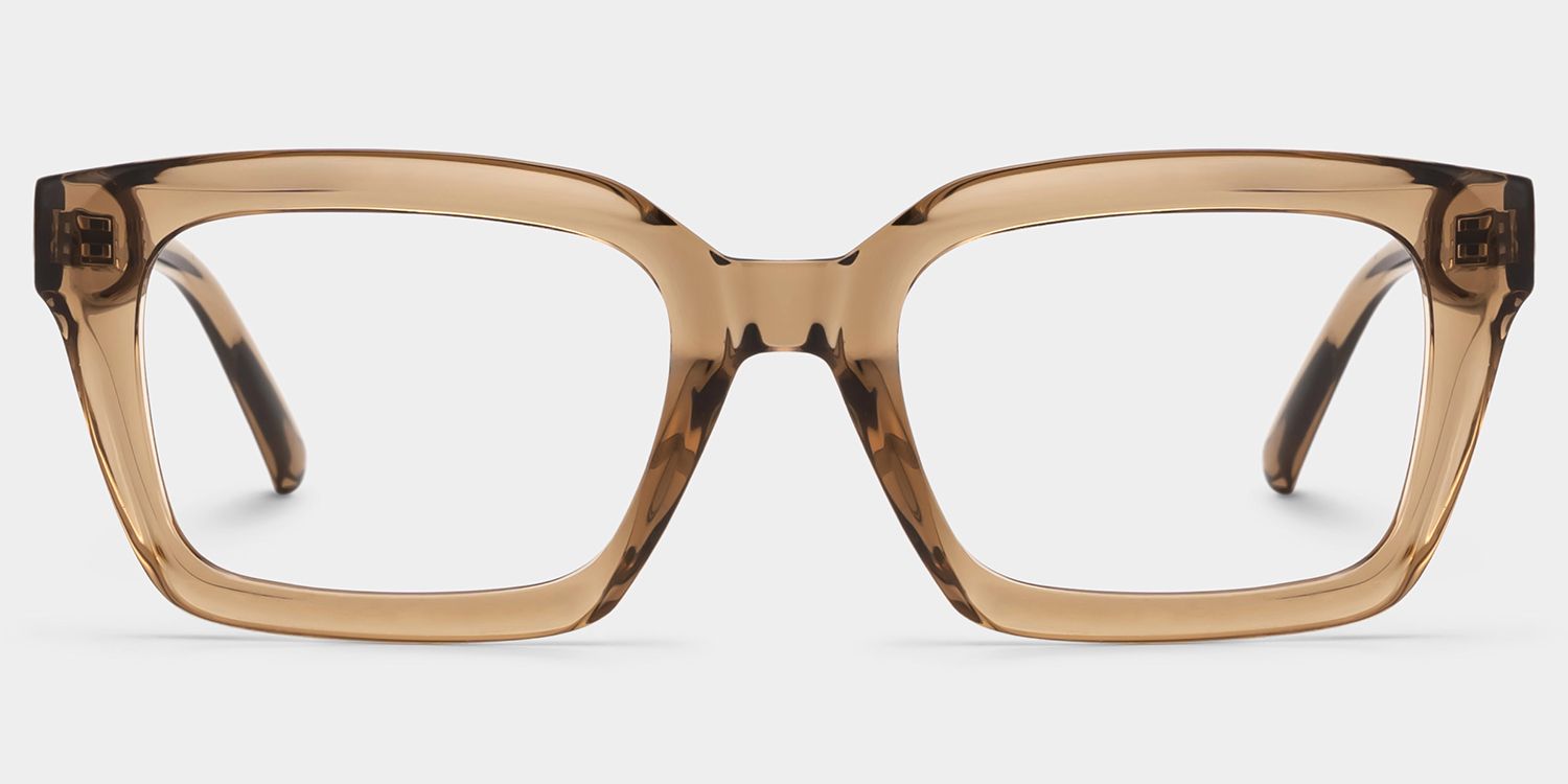 Grover Beige Rechteckig Brille0