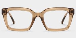 Grover Beige Rechteckig Brille0