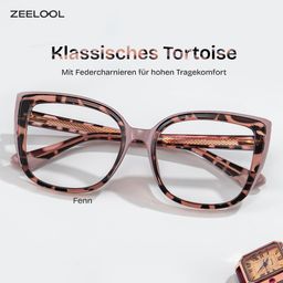Fenn Bunt Cateye Brille0