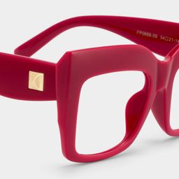 Alberta Rot Cat eye  Brille4