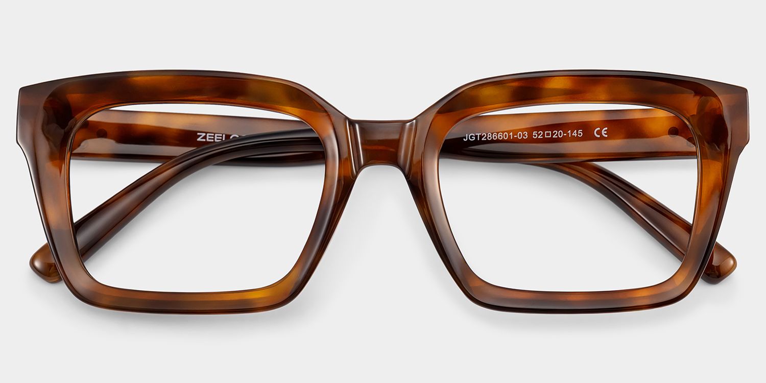 Marley Tortoise Rechteckig Brille2