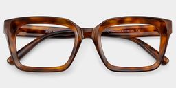 Marley Tortoise Rechteckig Brille2