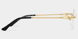 Peavy Gold Rechteckig Brille3