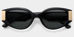 Silvia Schwarz Geometrisch Sonnenbrille1