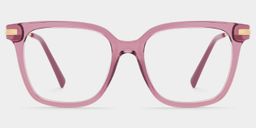 Jacqui Rosa Rechteckig Brille1