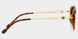 Blaire Tortoise Oval Brille4