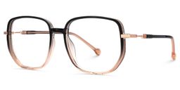 Joana Schwarz-Beige Geometrisch Brille4