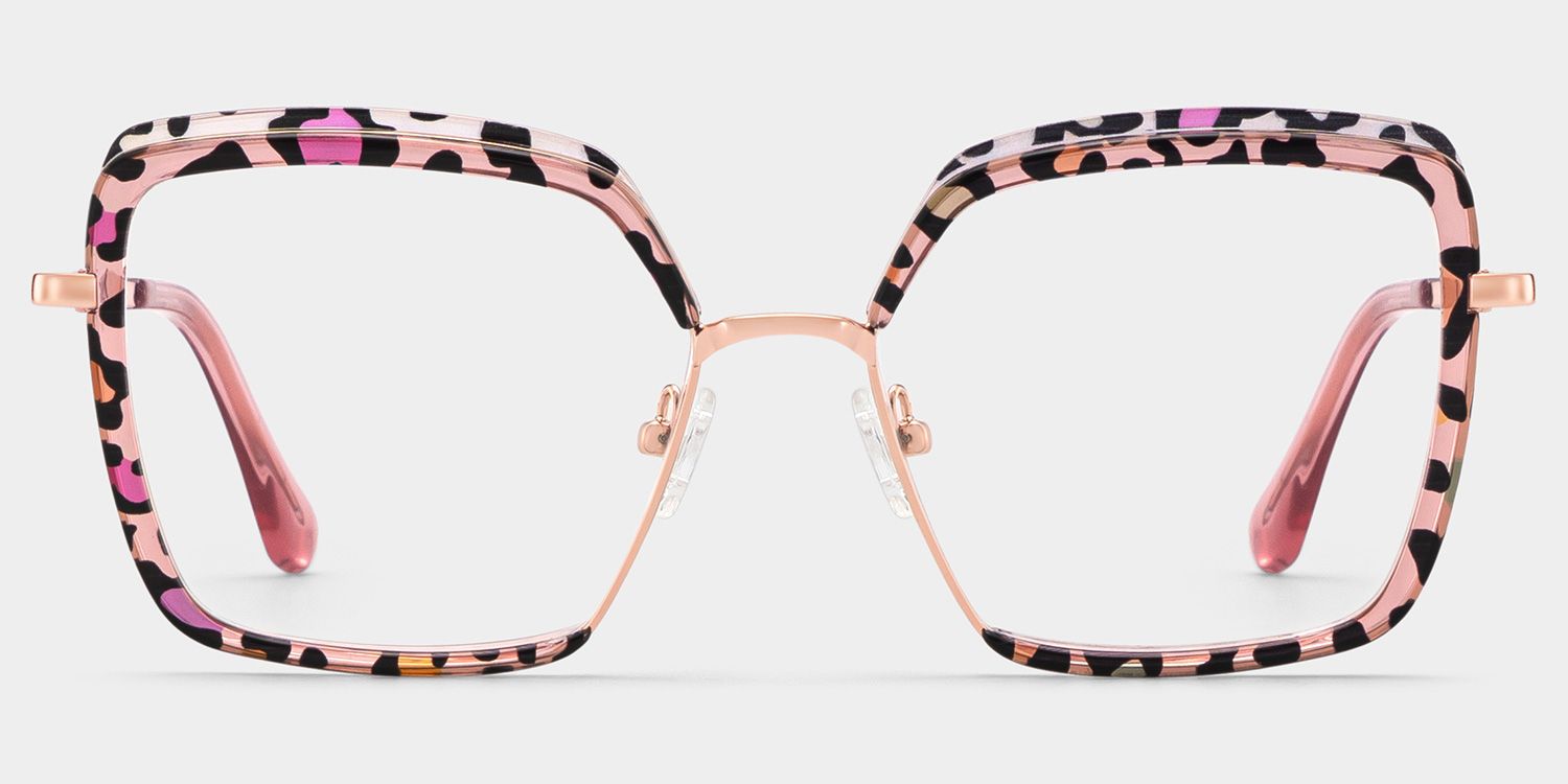 Chris Rosa-Leo Quadratisch Gemischte Materialien Brille1