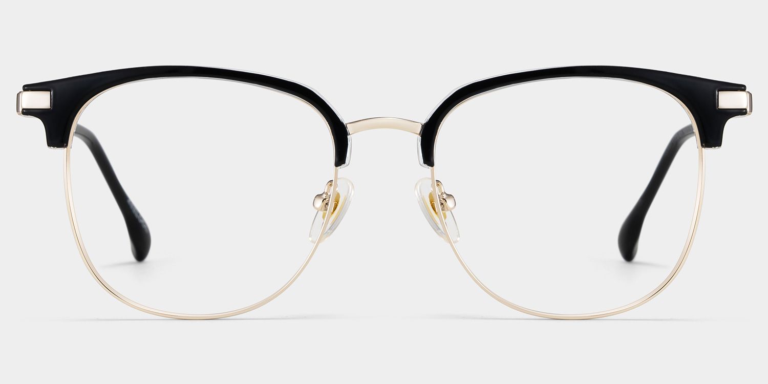 Portia Schwarz Browline Brille0
