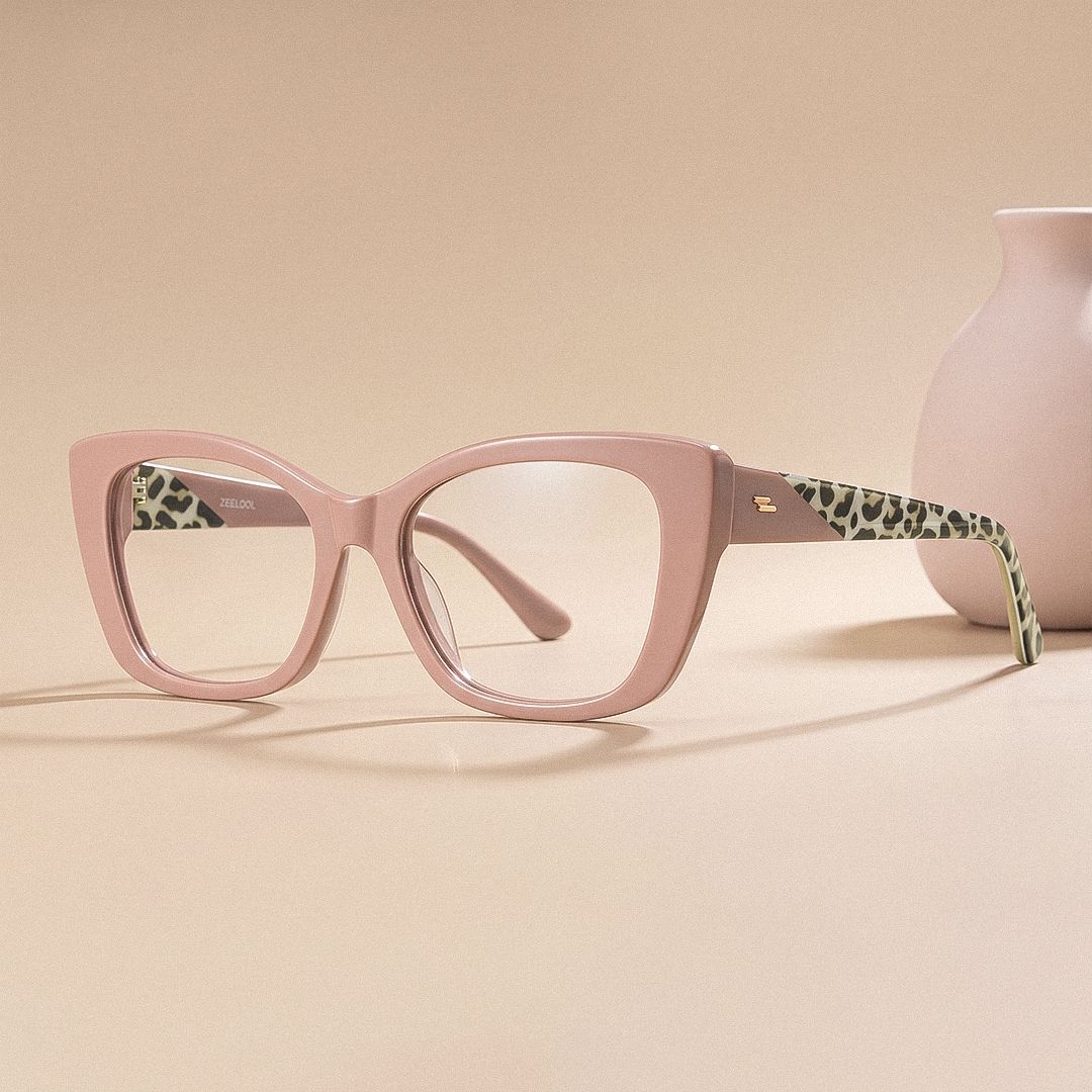 Lillian beige Cat-Eye-Brille | ZEELOOL2