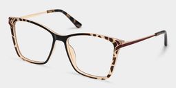Tricee Tortoise Quadratisch Brille2