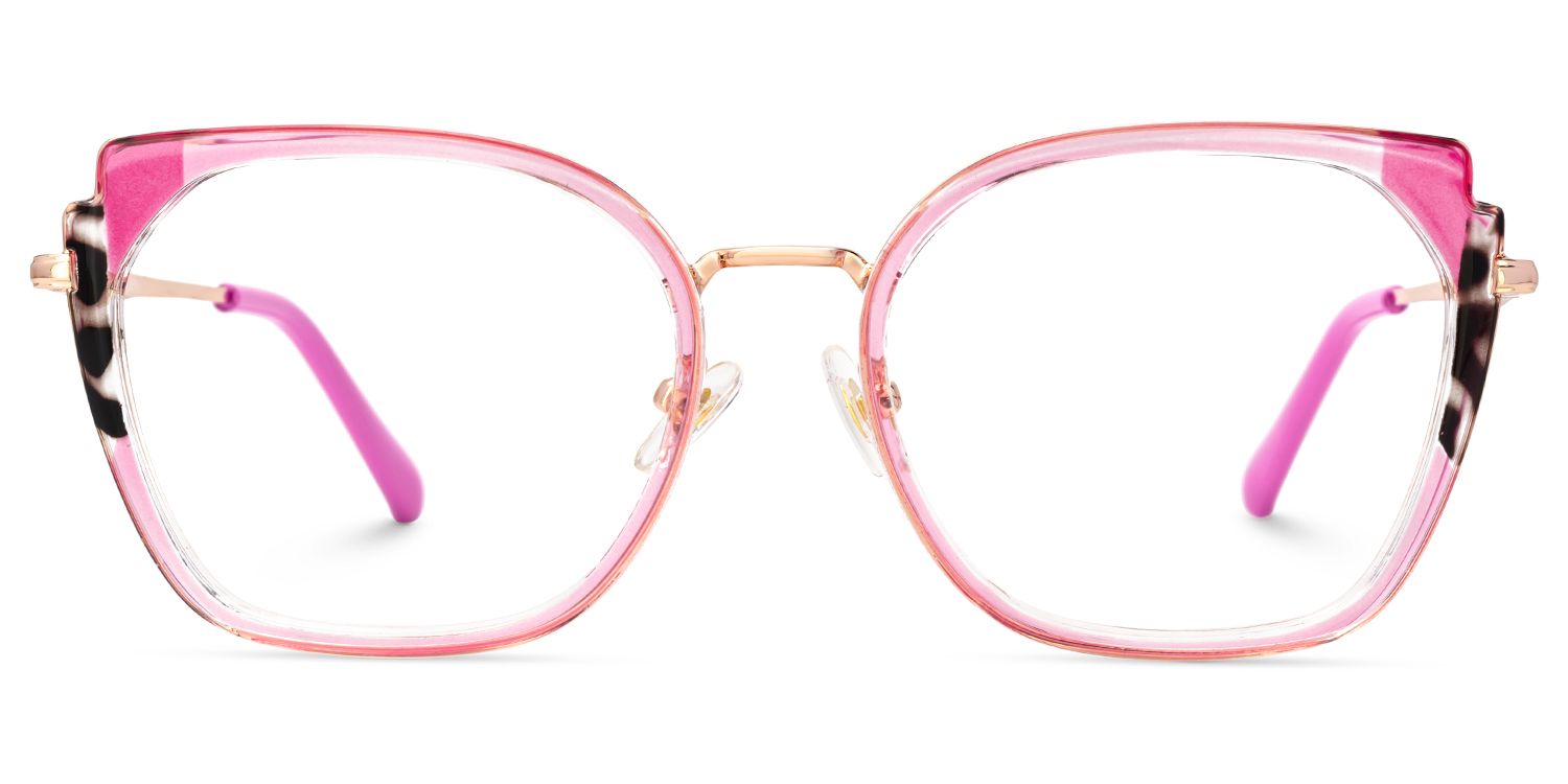 Murcia Rosa Quadratisch Brille0