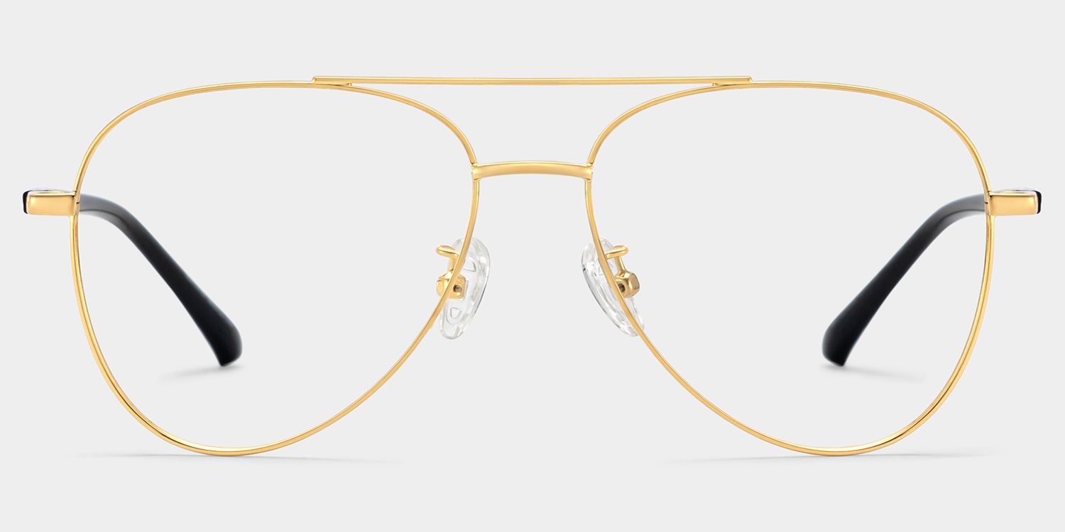 Paige Gold Pilot Brille0