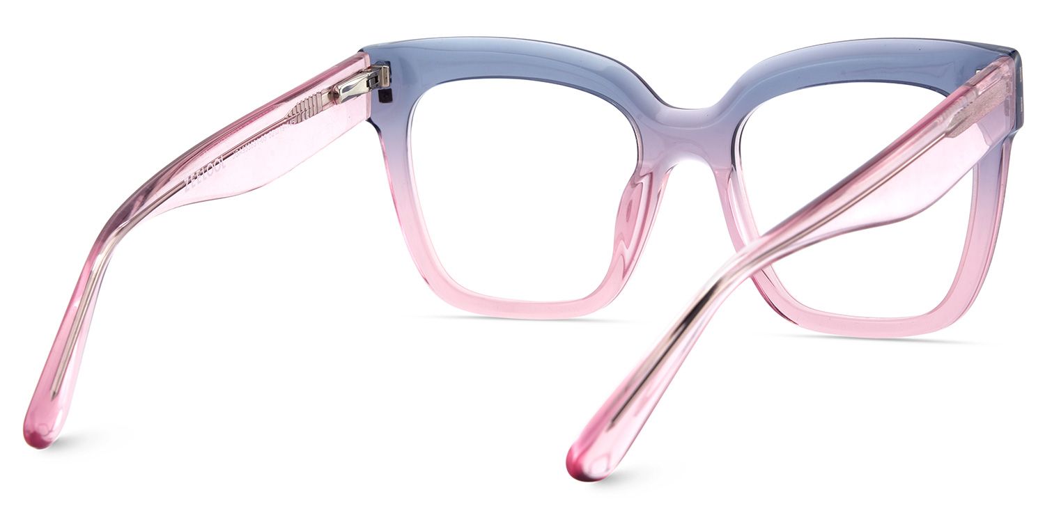 Minguela Grau-Rosa Quadratisch Brille4