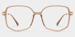 Payton Beige Geometrisch Brille0