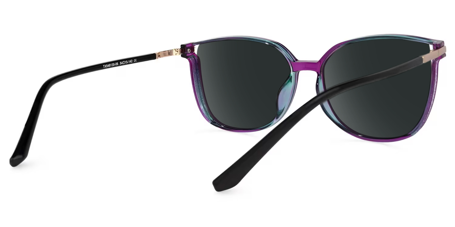 Walden Lila Cateye Brille3