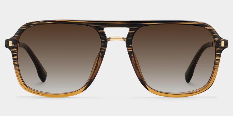 Berkeley Braun Pilot Sonnenbrille