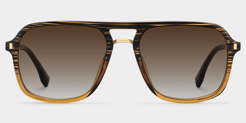 Berkeley Braun Pilot Sonnenbrille