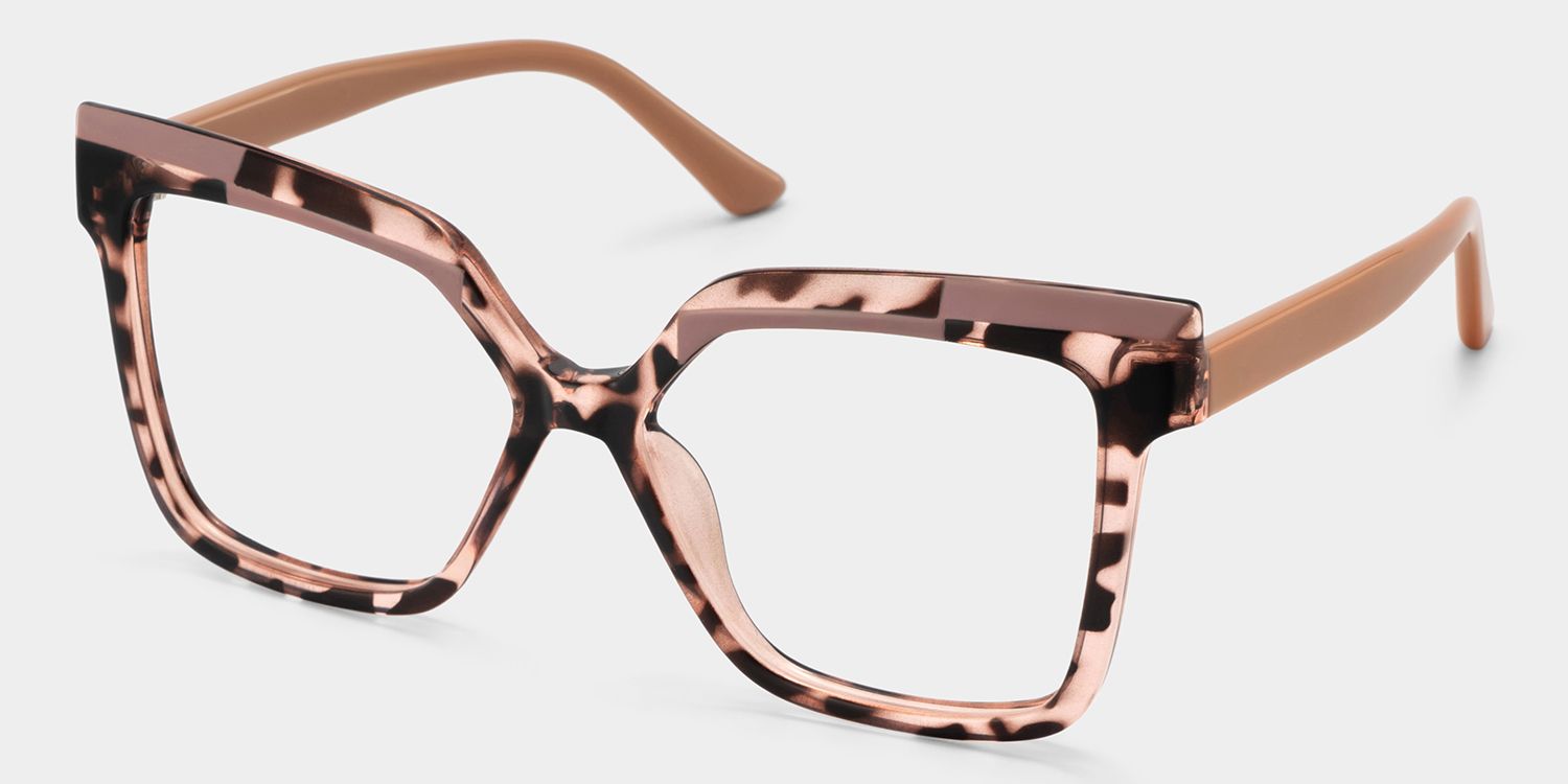 Eboney Tortoise Quadratisch Brille3