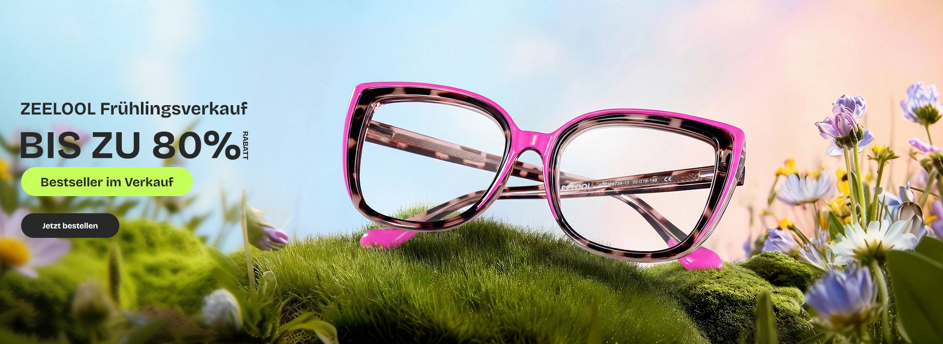 Zeelool optical eyeglasses online store TopBanner0