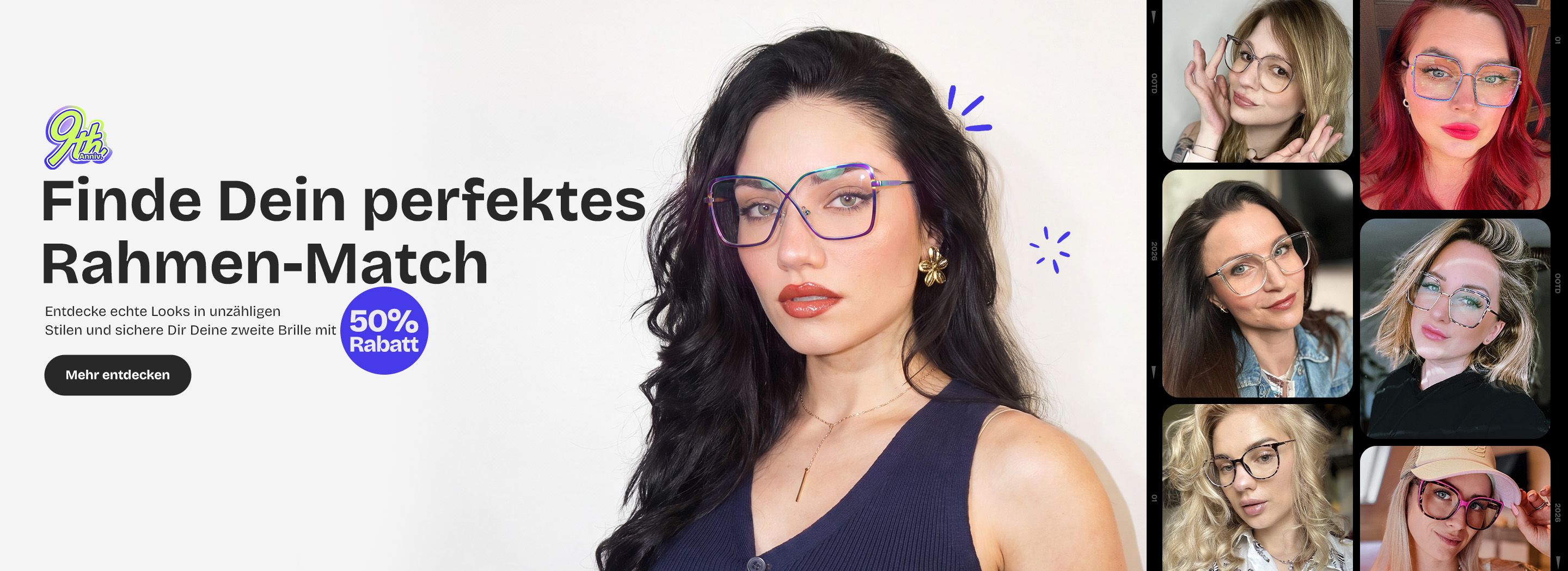 Zeelool optical eyeglasses online store TopBanner2