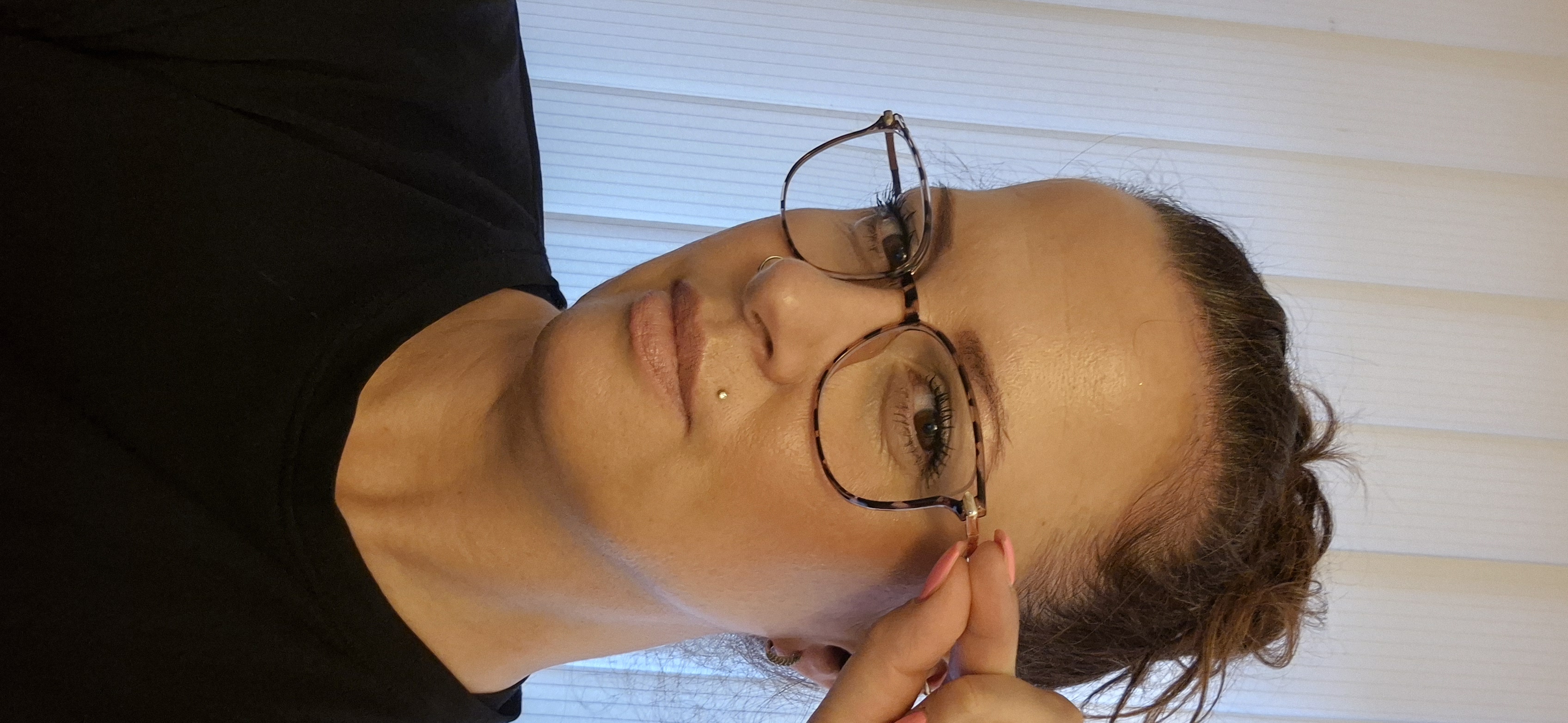 Obwohl ich die Brille nur virtuell anschauen konnte, wurde ich nicht e0