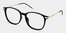 Greene Schwarz Quadratisch Brille4
