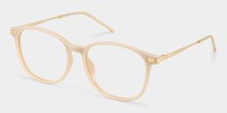 Greene Beige Quadratisch Brille4