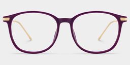 Greene Lila Quadratisch Brille2