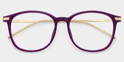 Greene Lila Quadratisch Brille3