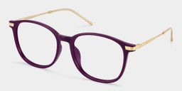 Greene Lila Quadratisch Brille4