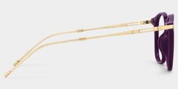 Greene Lila Quadratisch Brille5
