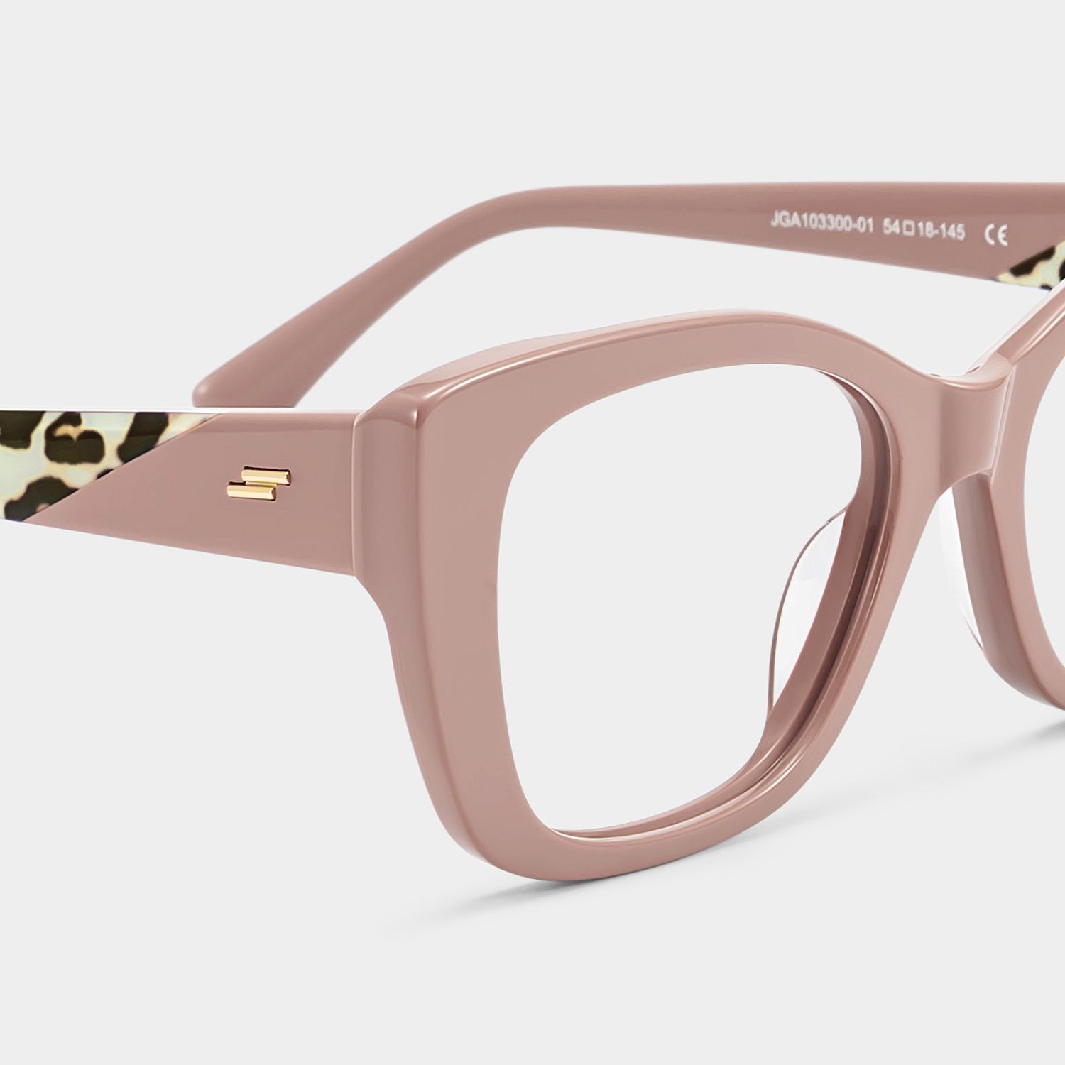 Lillian beige Cat-Eye-Brille | ZEELOOL4