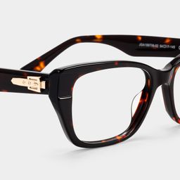 Bowie Tortoise Rechteckig Brille5