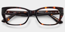 Bowie Tortoise Rechteckig Brille2