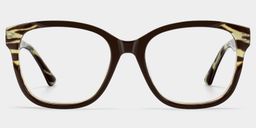 Ivy Braun Quadratisch Brille2