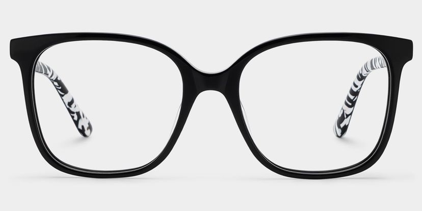 Caroline Schwarz Quadratisch Brille