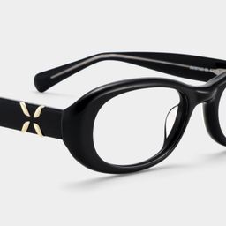 Catherine Schwarz Oval Brille6