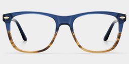 Atlas Zweifarbig Rechteckig Brille2