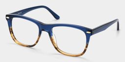 Atlas Zweifarbig Rechteckig Brille4