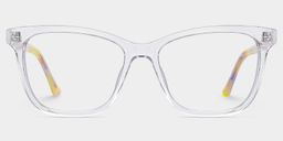 Faith Klar Rechteckig Brille3