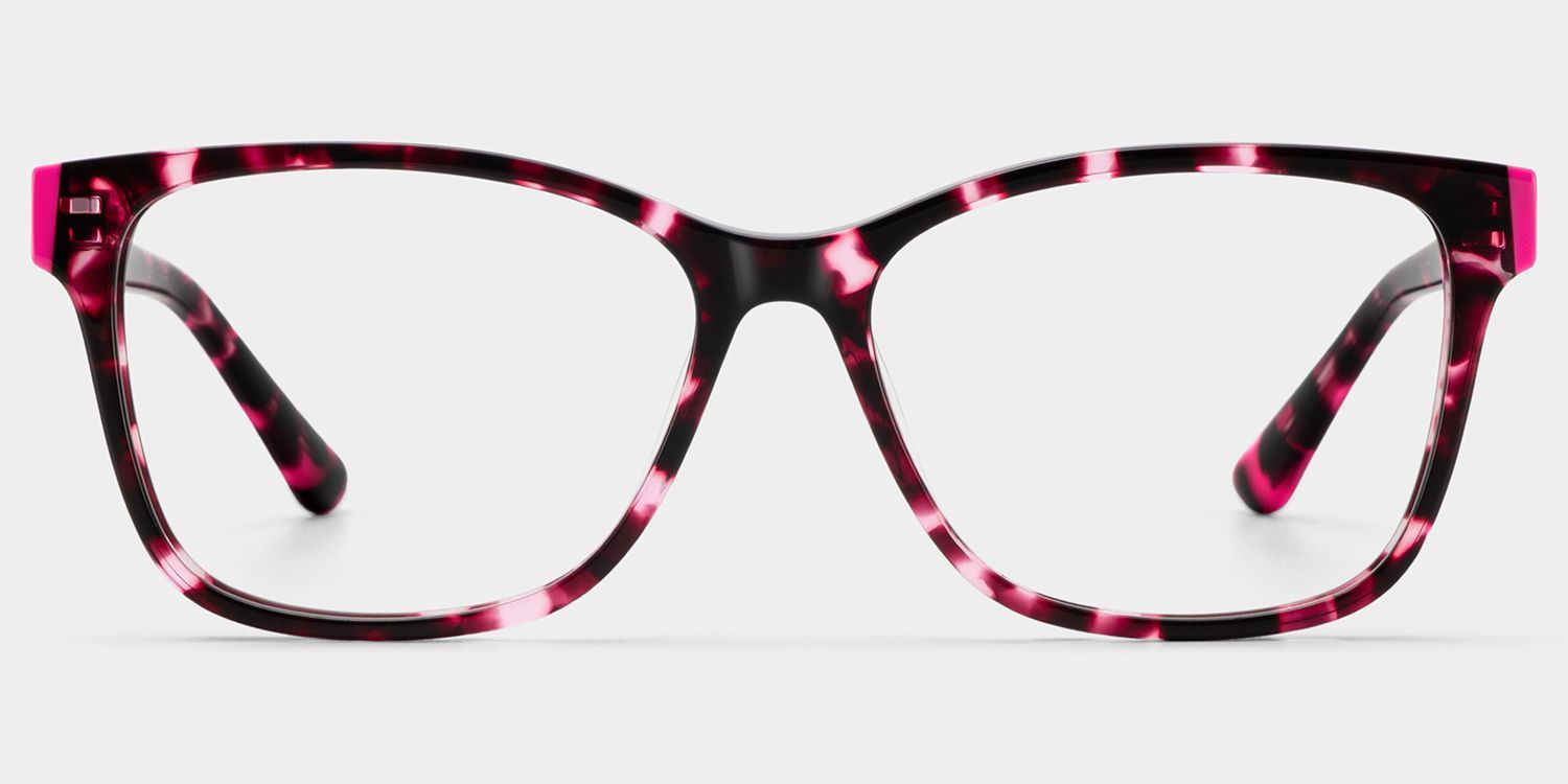 Eva Rosa Schildpatt Rechteckige Brille | ZEELOOL2