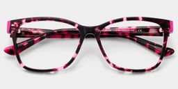 Eva Rosa-Tortoise Rechteckige Brille3