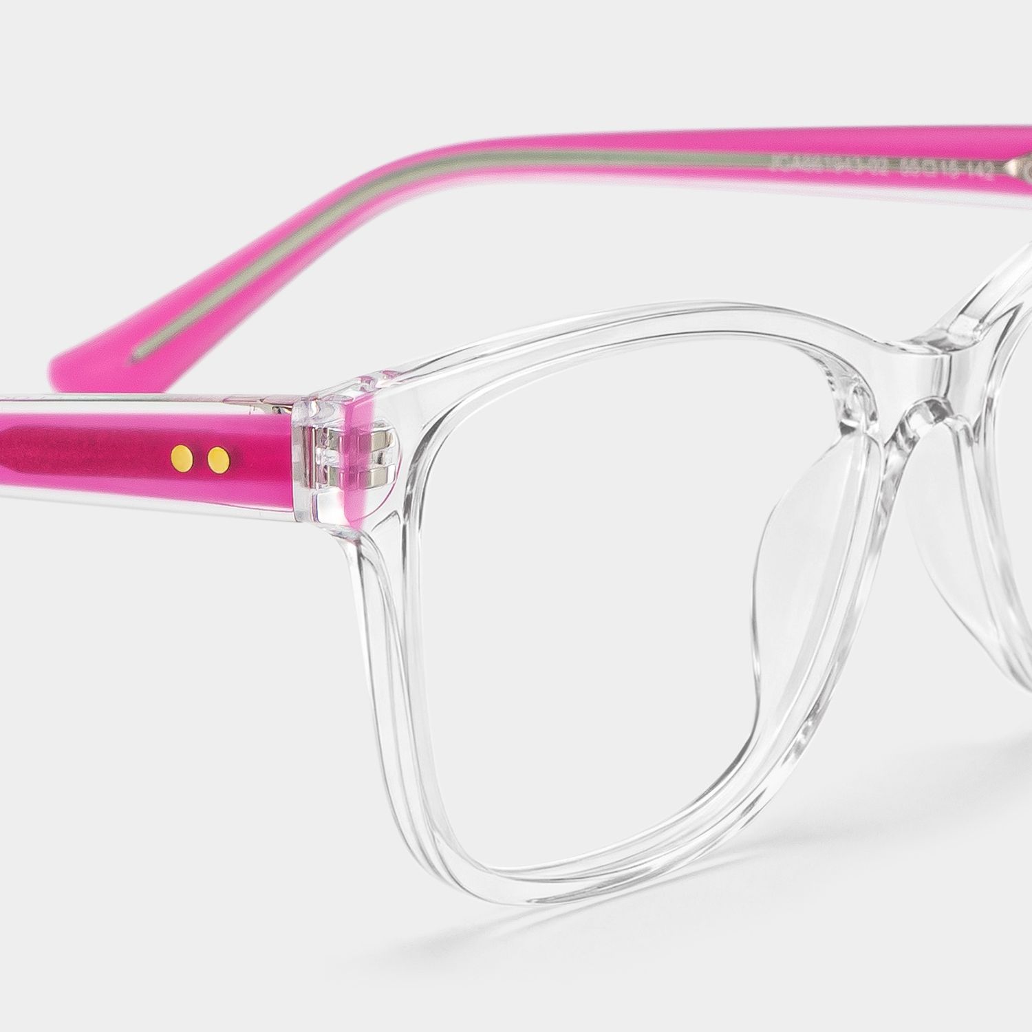 Eva Rechteckbrille mit klarer Farbfassung | ZEELOOL6