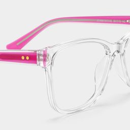 Eva Klar Rechteckig Brille6